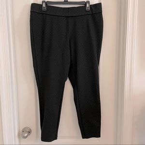 Loft black legging with white detail